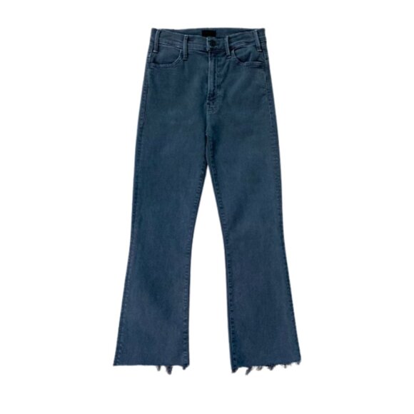 MOTHER Hustler Ankle Fray Distressed Jeans in SECOND CHANCE, SIZE 24 - Picture 4 of 14